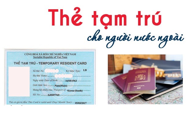 Thẻ tạm trú cho người nước ngoài