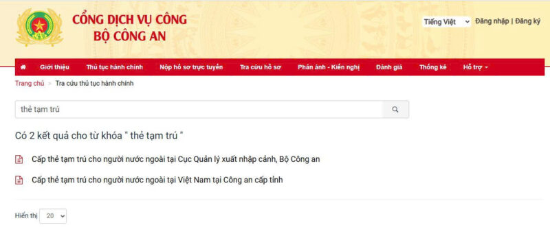 Cấp thẻ tạm trú cho người nước ngoài tại Việt Nam