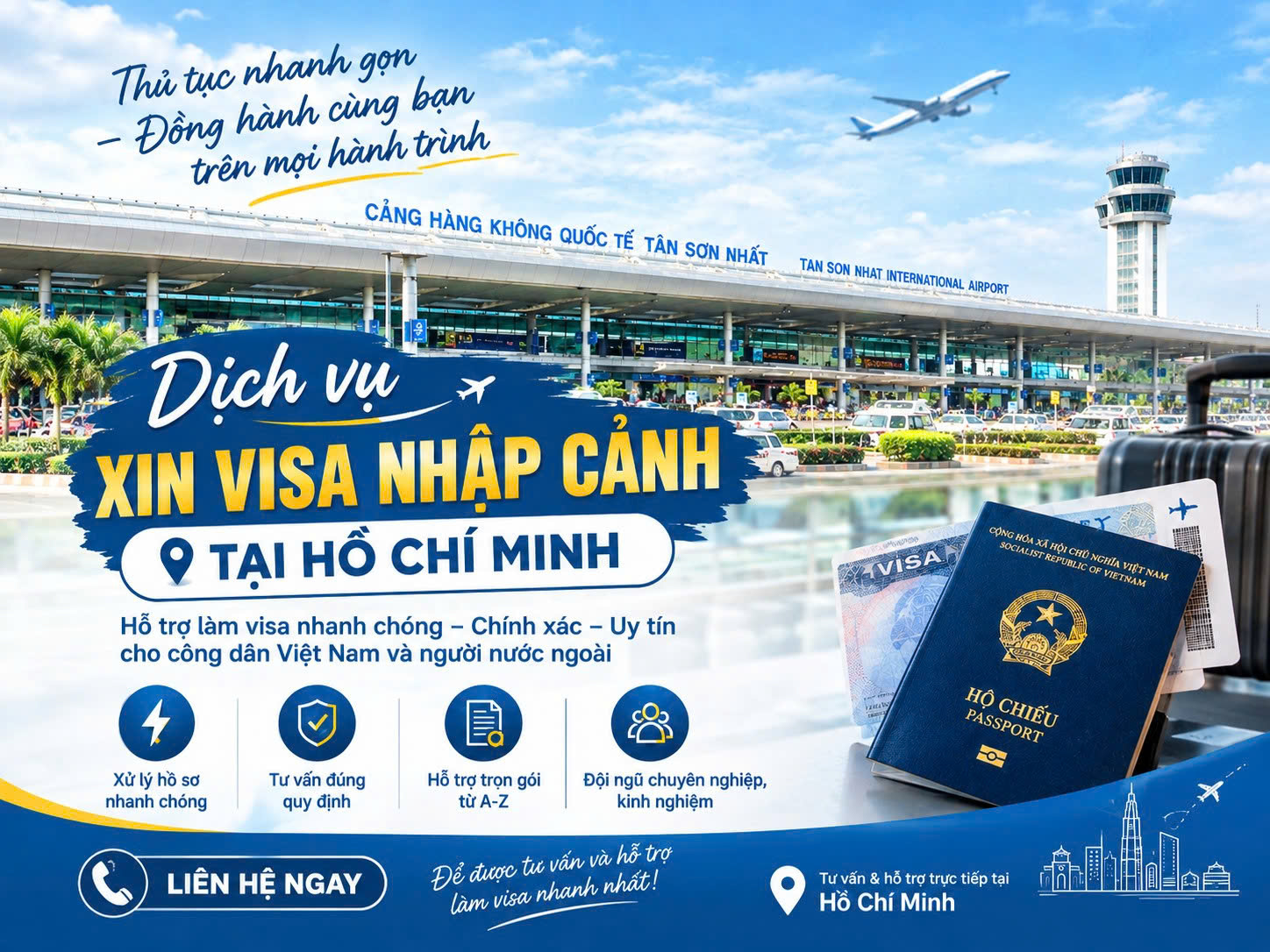 Dịch vụ xin visa nhập cảnh tại hồ chí minh